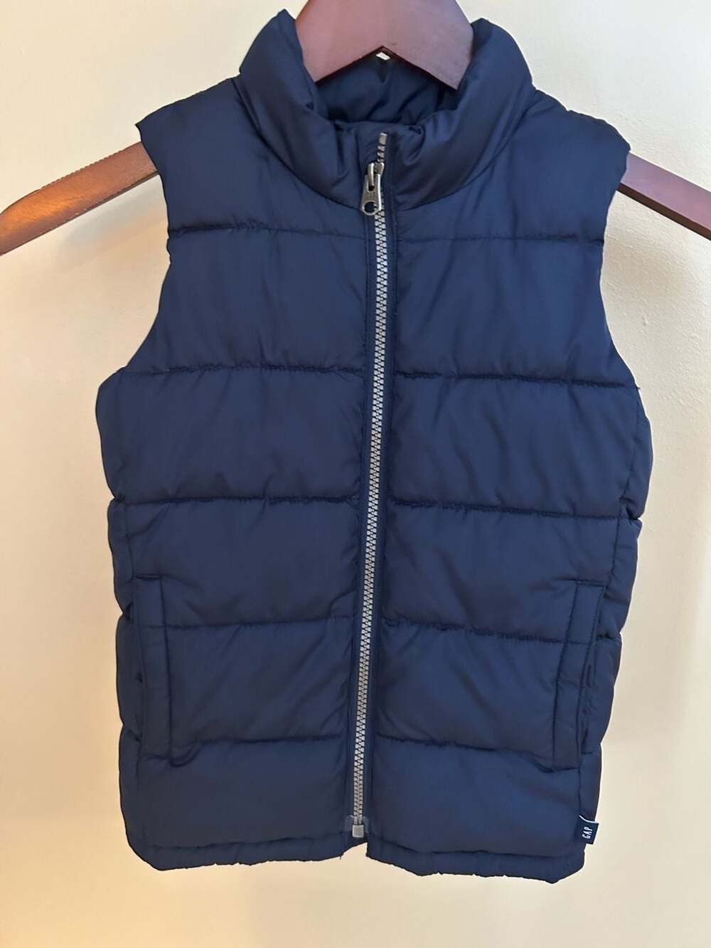 GAP Kids ColdControl Puffer Vest in Navy Blue